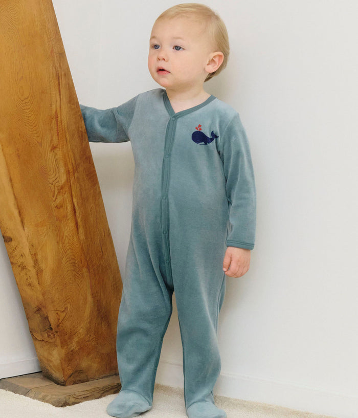 AW25 - A0E2P BL 01 BLUE BABY BODYSUITS FALL WINTER 2025/26 SAILOR