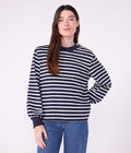 AW25 - A0E4K 02 NAVY WHITE FALL WINTER 2025/26 STRIPES TOPS