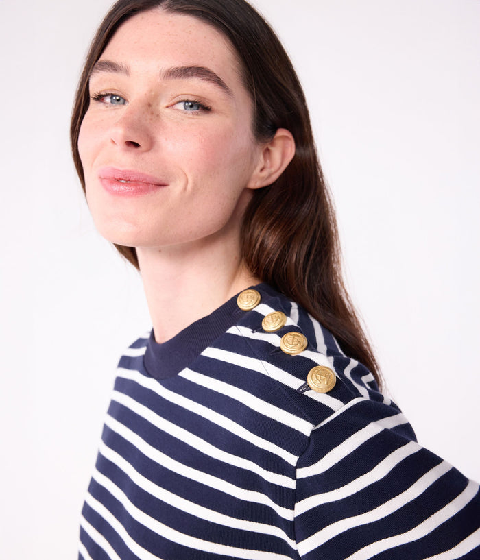 AW25 - A0E4K 02 NAVY WHITE FALL WINTER 2025/26 STRIPES TOPS
