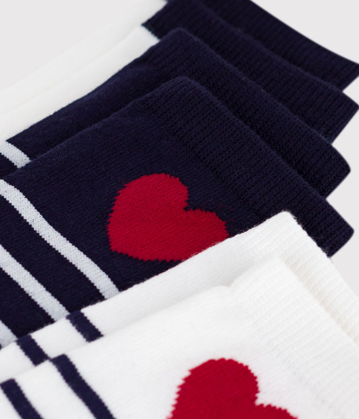 AW25 - A0E52 01 WHITE NAVY ACCESSORIES FALL WINTER 2026 GIRL NEW ARRIVAL STRIPES