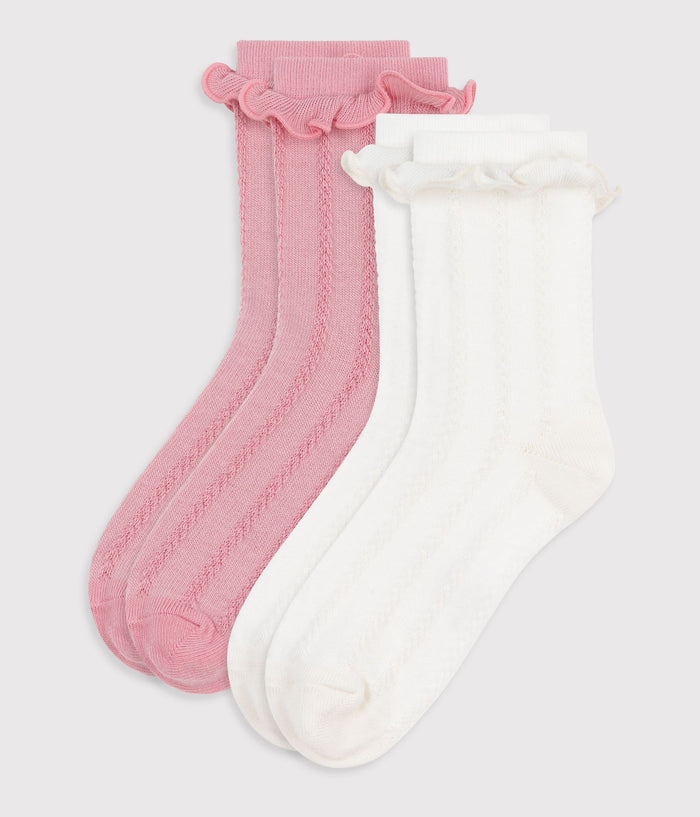 AW25 - A0E53 01 WHITE PINK ACCESSORIES FALL WINTER 2025/26