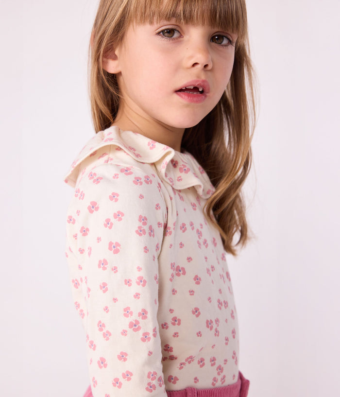 AW25 - A0E6T 02 WHITE PINK FALL WINTER 2025/26 FLORAL