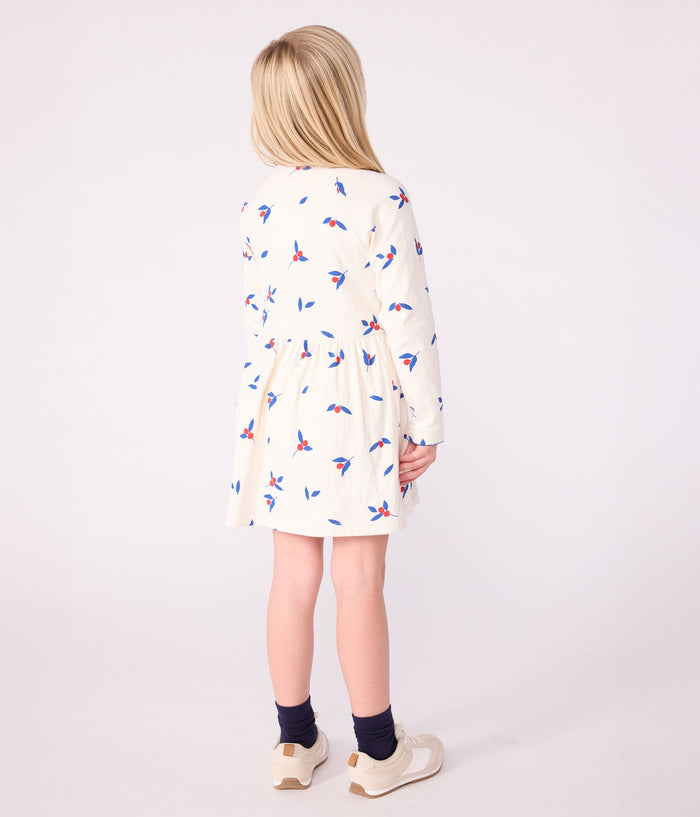 AW25 - A0E6V 01 CREAM MULTI DRESSES FALL WINTER 2025/26