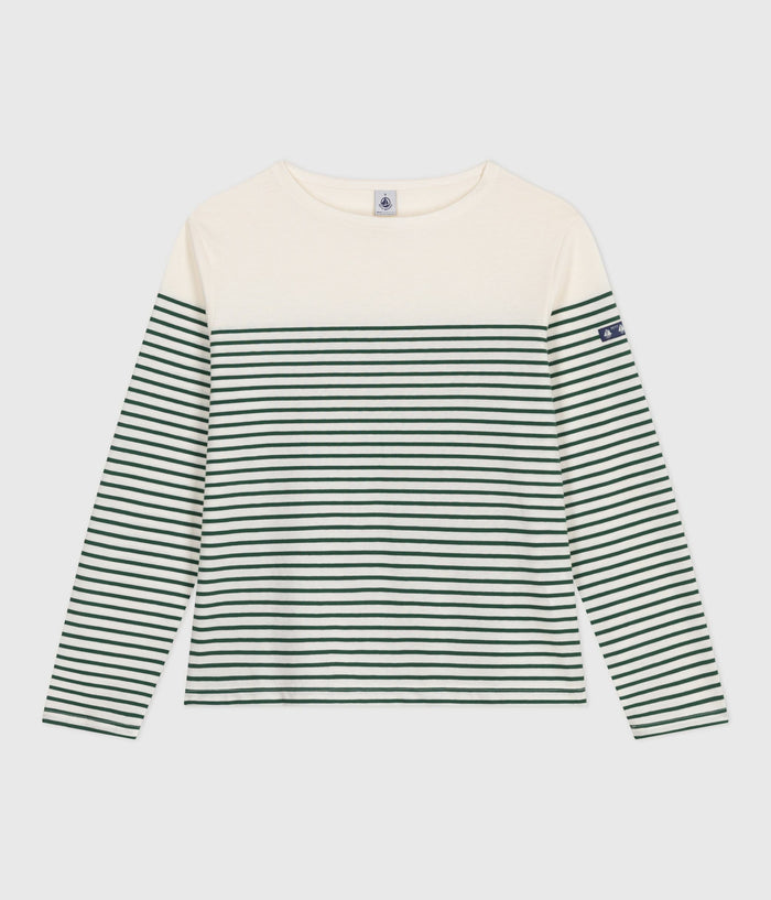 AW25 - A0E7M GR 01 WHITE GREEN FALL WINTER 2025/26 STRIPES TOPS