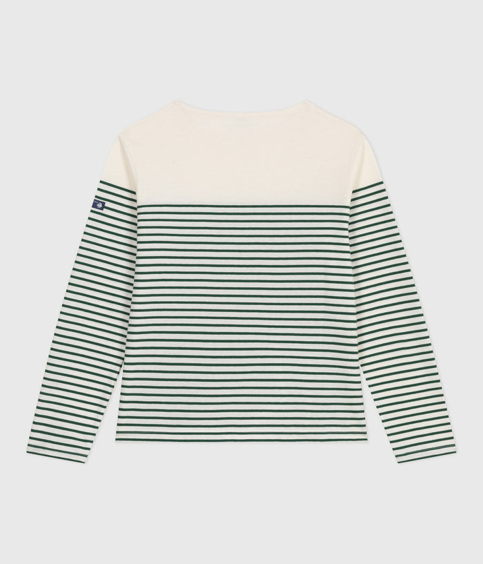 AW25 - A0E7M GR 01 WHITE GREEN FALL WINTER 2025/26 STRIPES TOPS