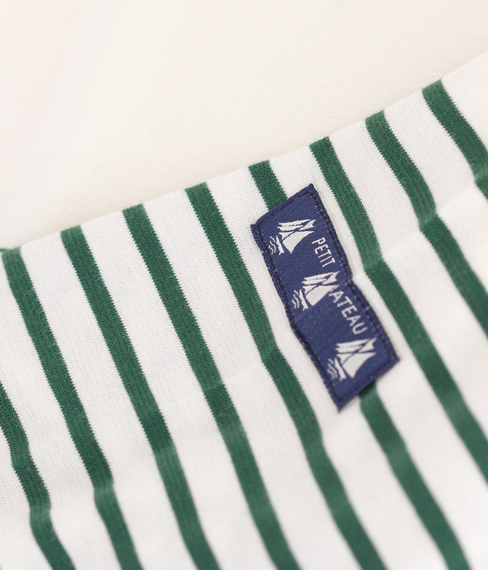 AW25 - A0E7M GR 01 WHITE GREEN FALL WINTER 2025/26 STRIPES TOPS