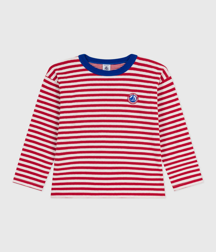 AW25 - A0E8Y RD 02 RED WHITE BOY FALL WINTER 2025/26 STRIPES TOPS