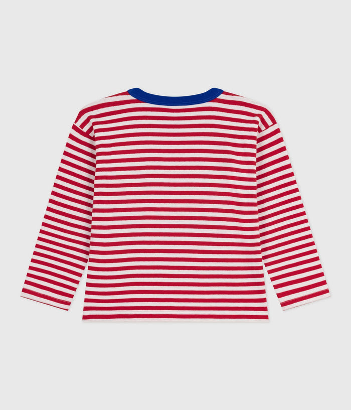 AW25 - A0E8Y RD 02 RED WHITE BOY FALL WINTER 2025/26 STRIPES TOPS