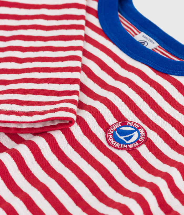 AW25 - A0E8Y RD 02 RED WHITE BOY FALL WINTER 2025/26 STRIPES TOPS
