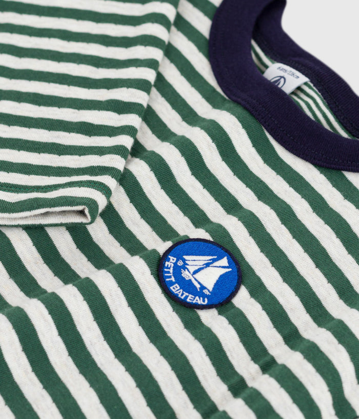 AW25 - A0E8Y 03 GREEN GREY FALL WINTER 2025/26 LONG SLEEVES STRIPES TSHIRTS