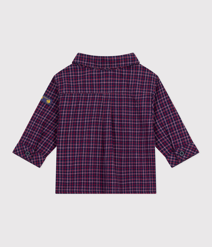 AW25 - A0EA4 09 NAVY RED FALL WINTER 2025/26 LONG SLEEVES TOP