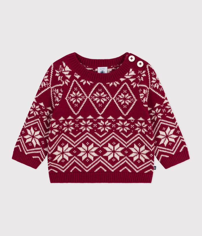 AW25 - A0EBD 01 RED FALL WINTER 2025/26 LONG SLEEVES SWEATER TOP