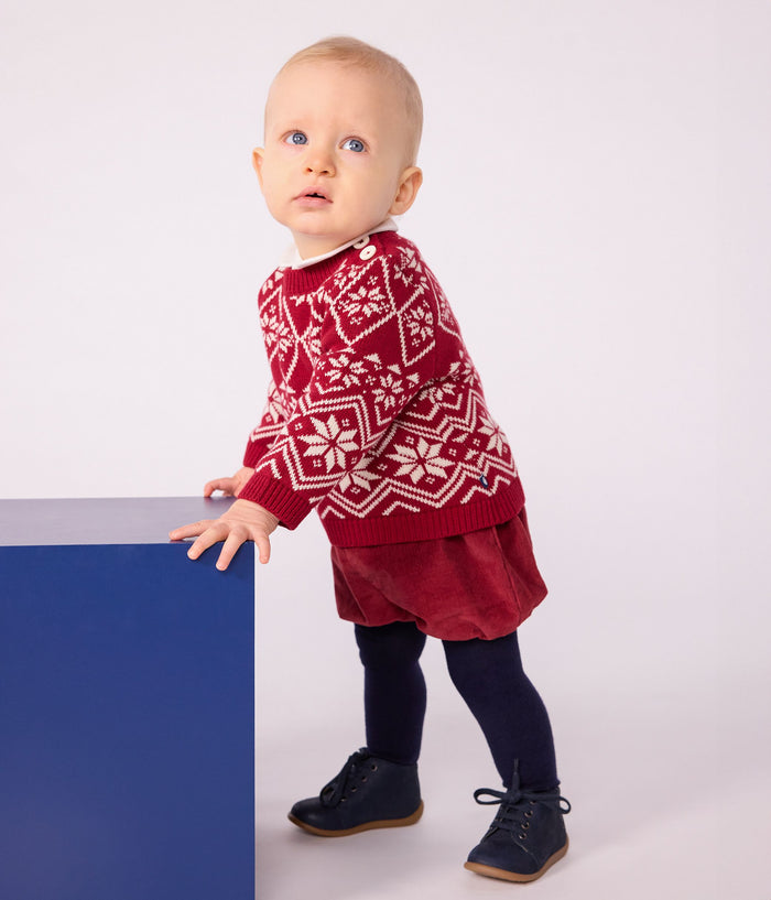 AW25 - A0EBD 01 RED FALL WINTER 2025/26 LONG SLEEVES SWEATER TOP