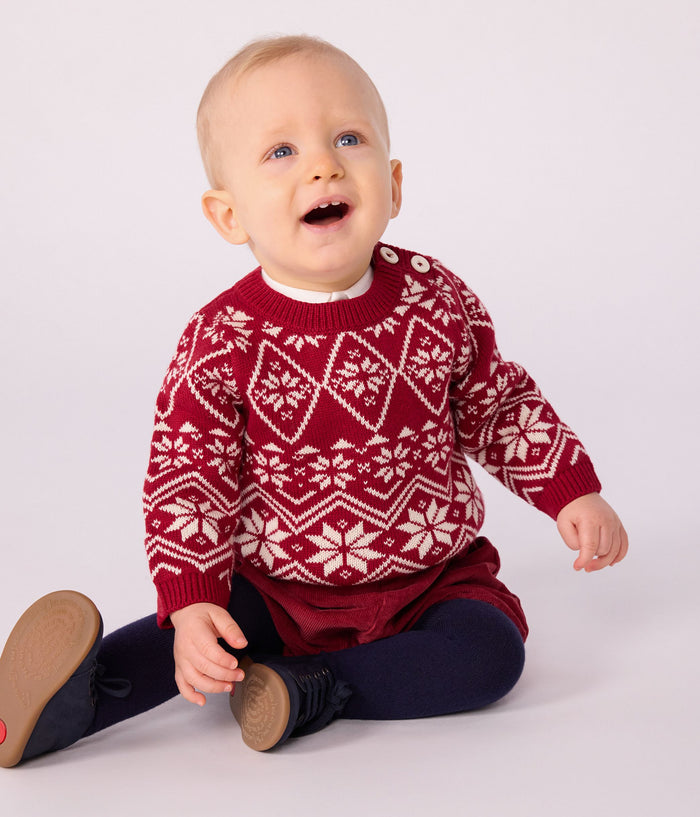 AW25 - A0EBD 01 RED FALL WINTER 2025/26 LONG SLEEVES SWEATER TOP
