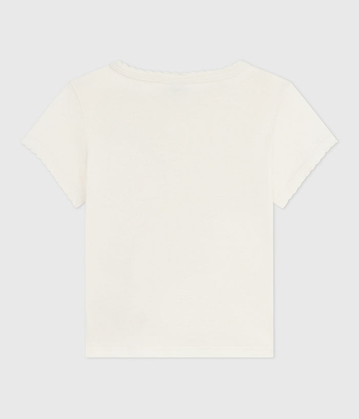 AW25 - A0EBO 02 WHITE FALL WINTER 2025/26 HEARTS T-SHIRTS
