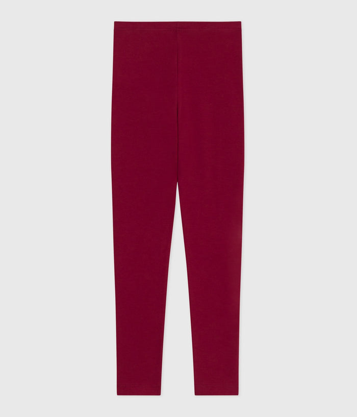 AW25 - A0EC5 02 BURGUNDY BOTTOMS FALL WINTER 2025/26 LEGGINGS PANTS