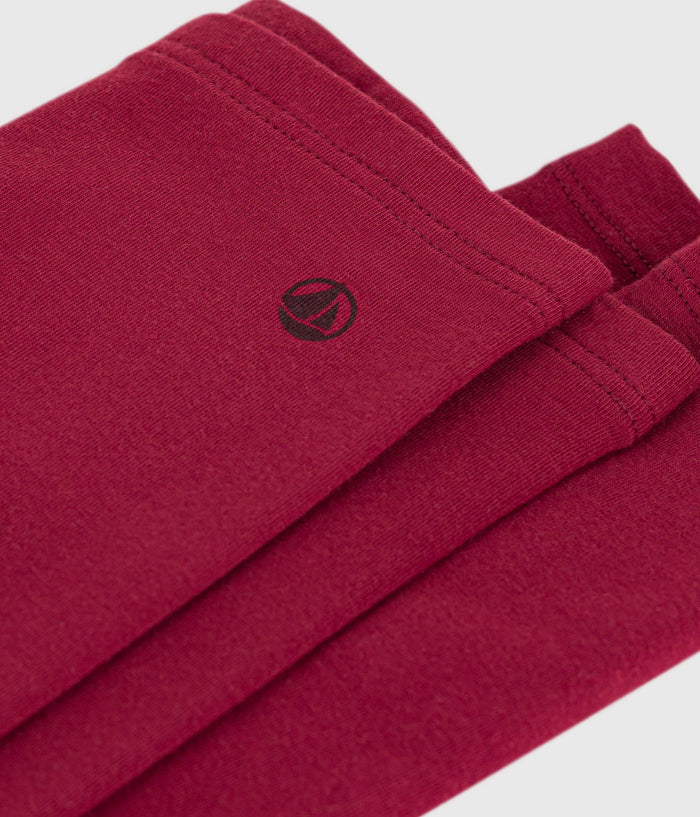 AW25 - A0EC5 02 BURGUNDY BOTTOMS FALL WINTER 2025/26 LEGGINGS PANTS