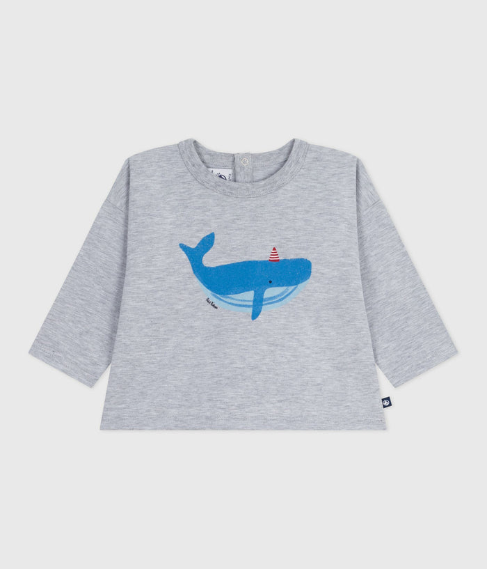 AW25 - A0EE2 01 GREY FALL WINTER 2025/26 LONG SLEEVES SAILOR TEE TOP
