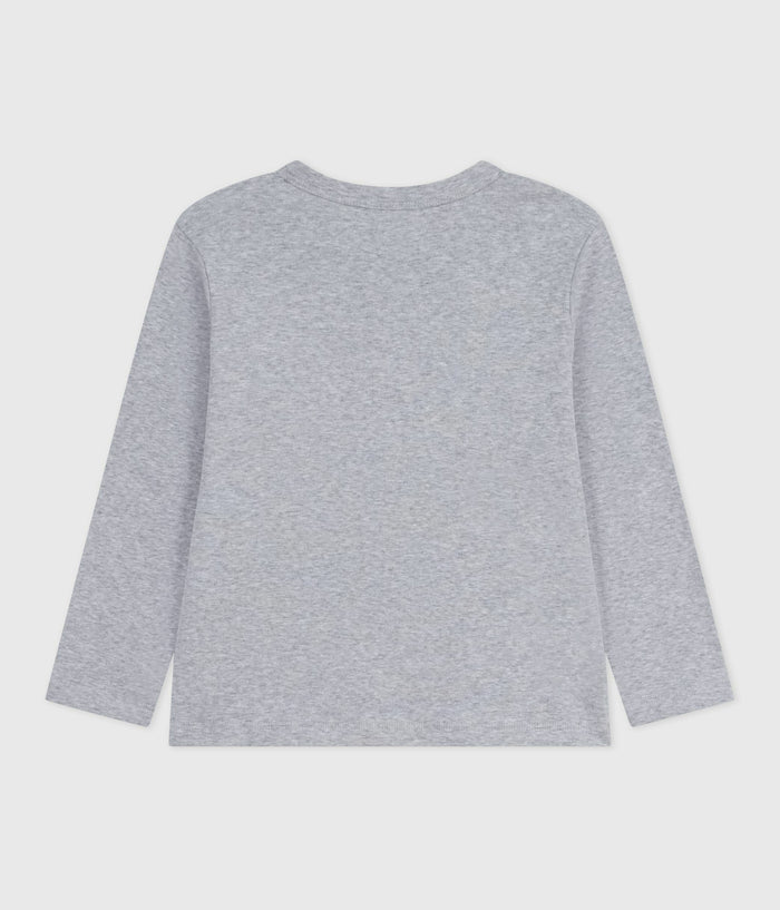 AW25 - A0EF2 01 GREY FALL WINTER 2025/26 LONG SLEEVES TSHIRTS