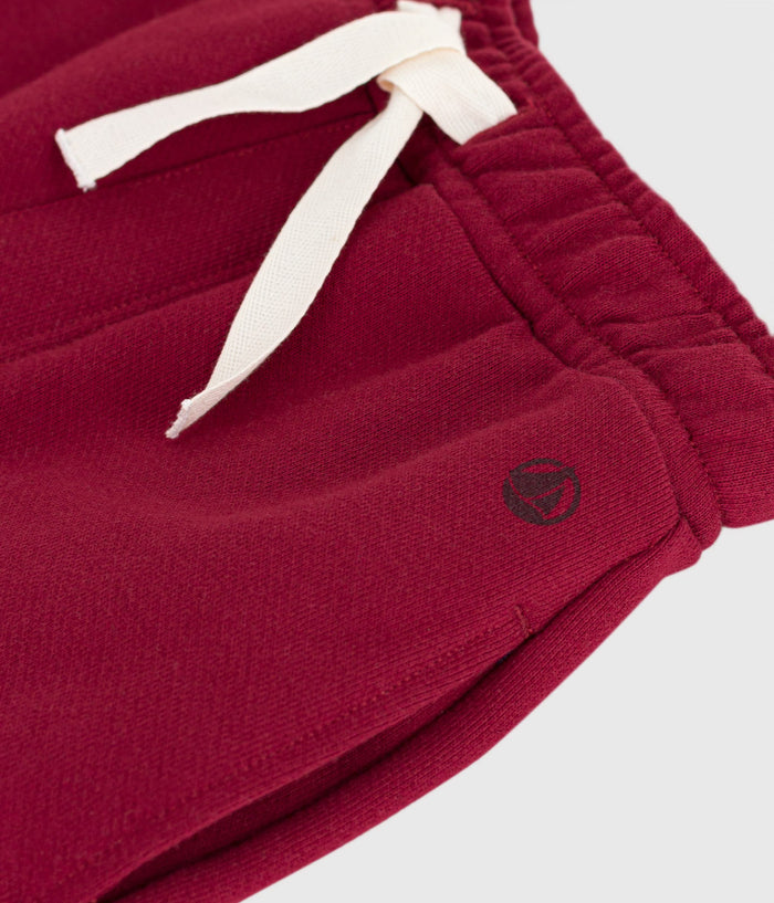 AW25 - A0EF9 01 BURGUNDY FALL WINTER 2025/26 PANTS SWEATPANTS