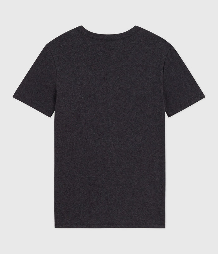 AW25 - A0EFY 01 CHARCOAL SHORT SLEEVES CREWNECK TEE FALL WINTER 2025/26