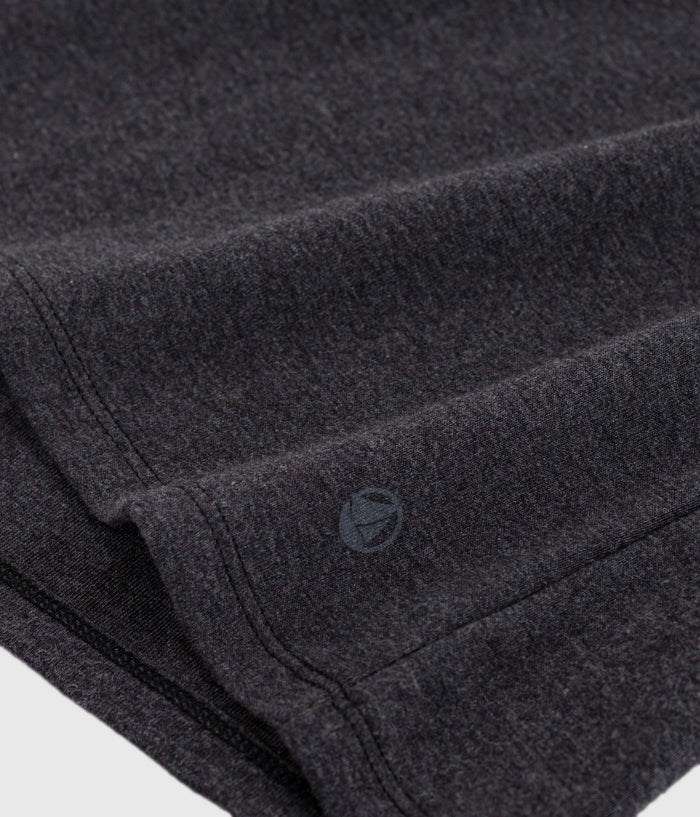 AW25 - A0EFY 01 CHARCOAL SHORT SLEEVES CREWNECK TEE FALL WINTER 2025/26