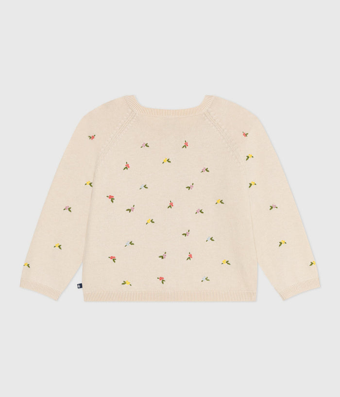 AW25 - A0EGJ 02 BEIGE MULTI CARDIGAN FALL WINTER 2025/26 FLORAL