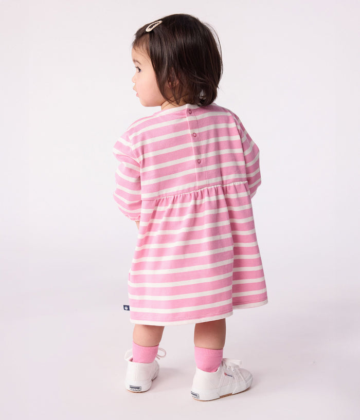 AW25 - A0EGO 01 PINK WHITE DRESSES FALL WINTER 2025/26 OUTFITS STRIPES