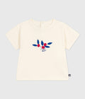 AW25 - A0EH9 03 WHITE FLOWER FALL WINTER 2025/26 FLORAL TOPS