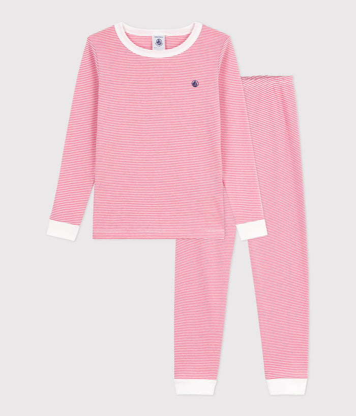 AW25 - A0EI9 01 PINK WHITE FALL WINTER 2025/26 PAJAMAS STRIPES