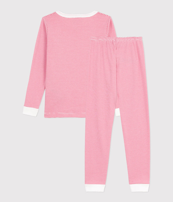 AW25 - A0EI9 01 PINK WHITE FALL WINTER 2025/26 PAJAMAS STRIPES