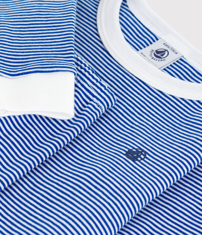 AW25 - A0EIE 01 BLUE WHITE FALL WINTER 2025/26 PAJAMAS STRIPES
