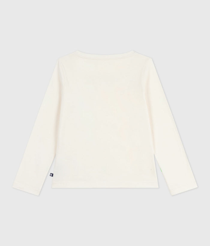 AW25 - A0ELR FL 01 WHITE FLOWER FALL WINTER 2025/26 FLORAL GIRL TOPS