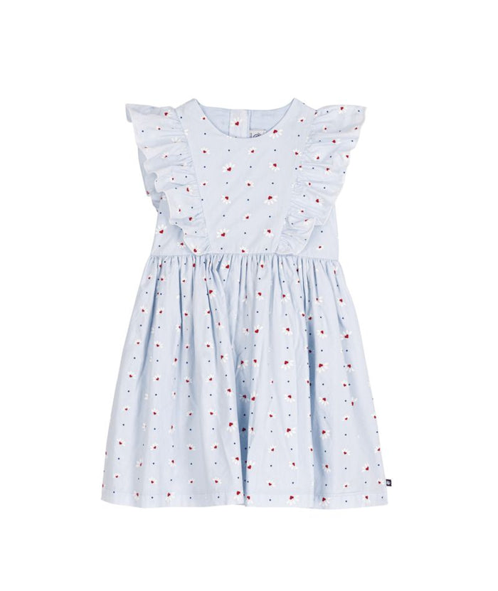 AW25 - A0EMB 01 BLUE MULTI DRESSES FALL WINTER 2025/26 FLORAL HEARTS
