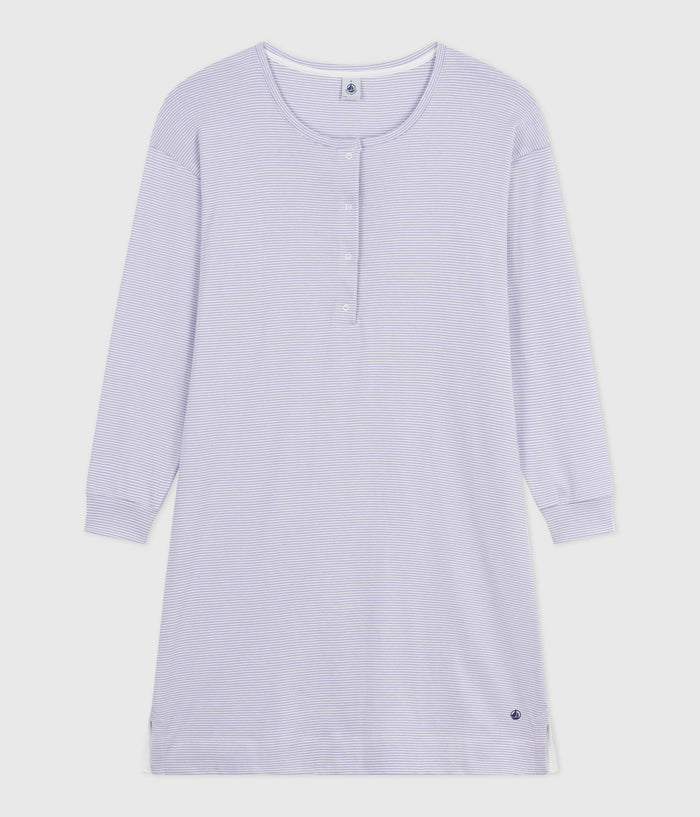 AW25 - A0ERH 01 WHITE LILAC DRESSES FALL WINTER 2025/26 STRIPES