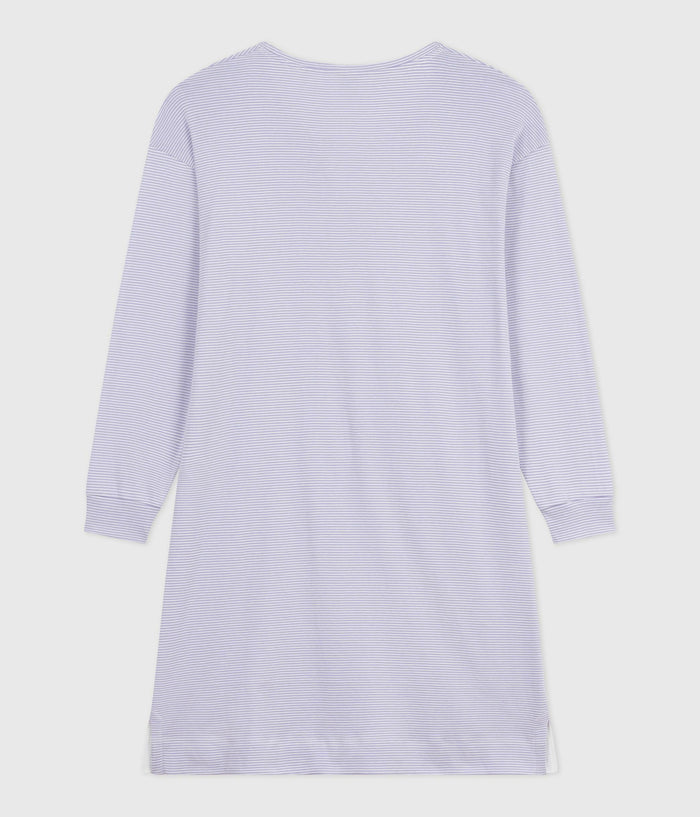 AW25 - A0ERH 01 WHITE LILAC DRESSES FALL WINTER 2025/26 STRIPES