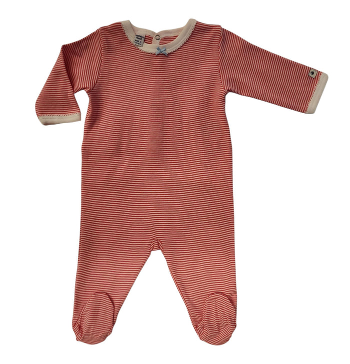 AW25 25417 08 PINK/WHITE BODYSUITS FALL WINTER 2025/26 NEWBORN STRIPES