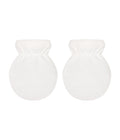 AW25-A09GH 01 WHITE ACCESSORIES FALL WINTER 2025/26 GLOVES NEWBORN