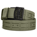 B1 Black Laser Cut Molle Battle Belt on a white background