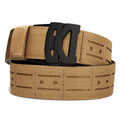 B2 Coyote Laser Cut Molle Battle Belt on a white background