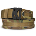 Kore Essentials Micro-Adjustable Multicam Battle Belt with a B2 Buckle on a White Background
