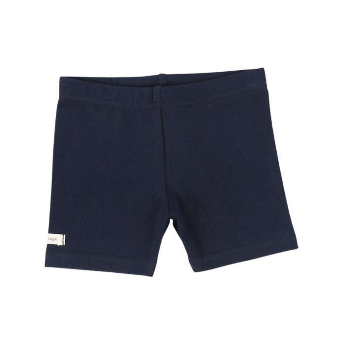 Basic Biker Shorts - Navy