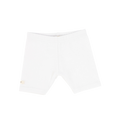 Basic Biker Shorts - White