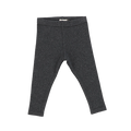 Basic Ribbed Leggings - Heather Grey