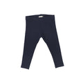 Basic Ribbed Leggings - Navy