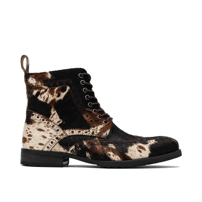 Belmont Dark Horse Wingtip Combat Boots