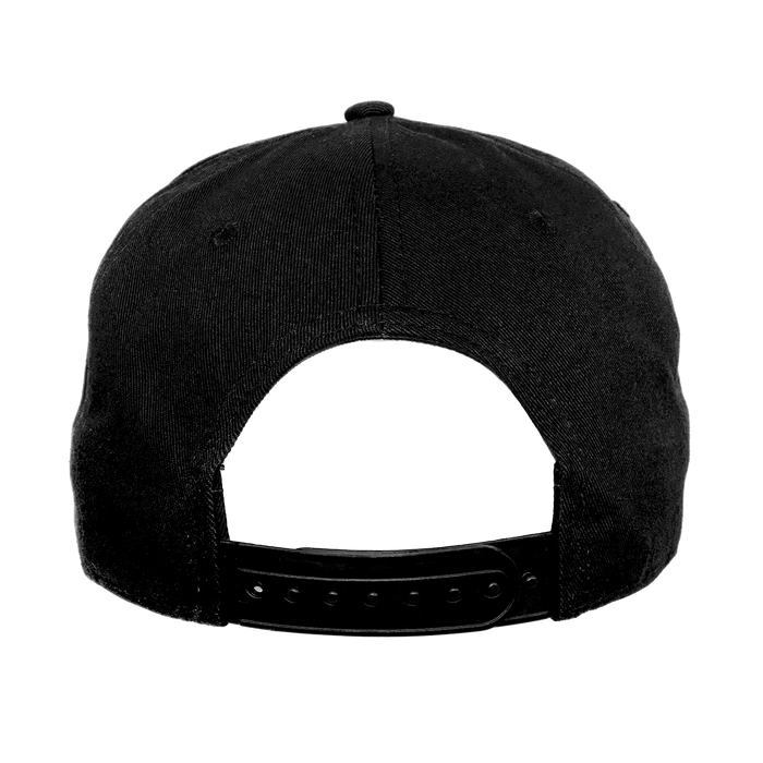 Black LOGO ROPE HAT
