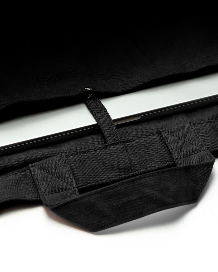 Black TØTE Bag | Stitched
