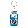 BLUE FLAME JAR FLOATER KEYCHAIN