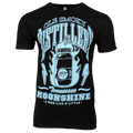 BLUE FLAME OVERSIZE PRINT TEE